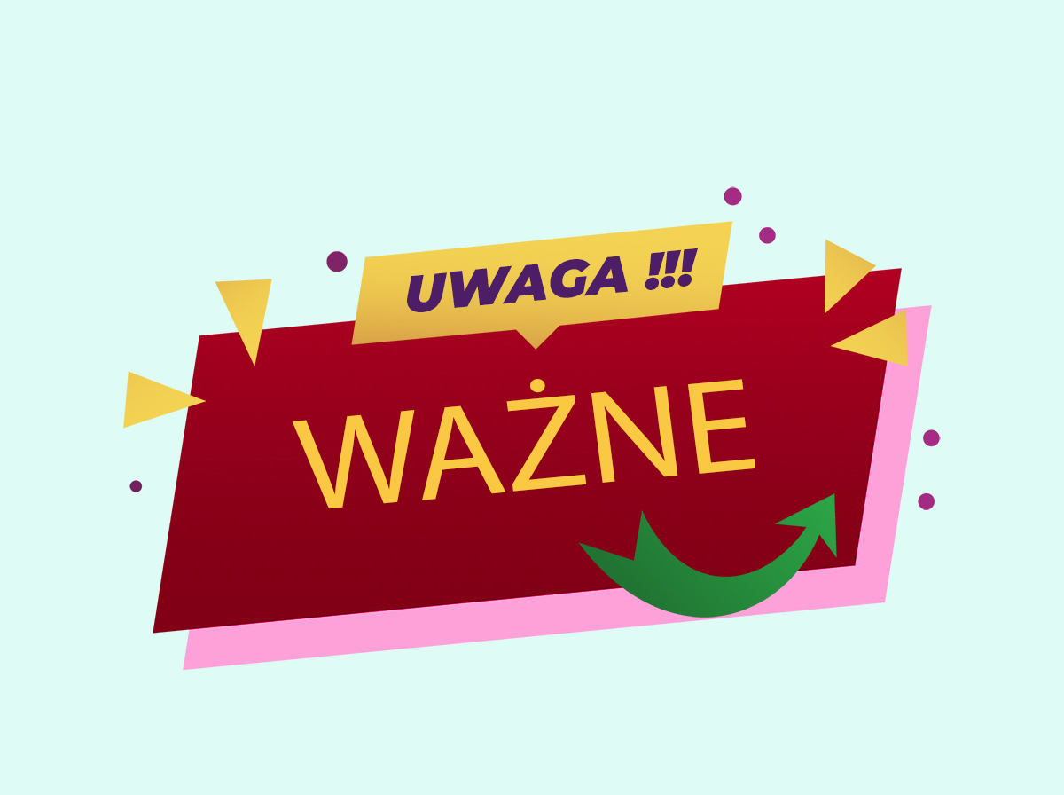  Ważna informacja